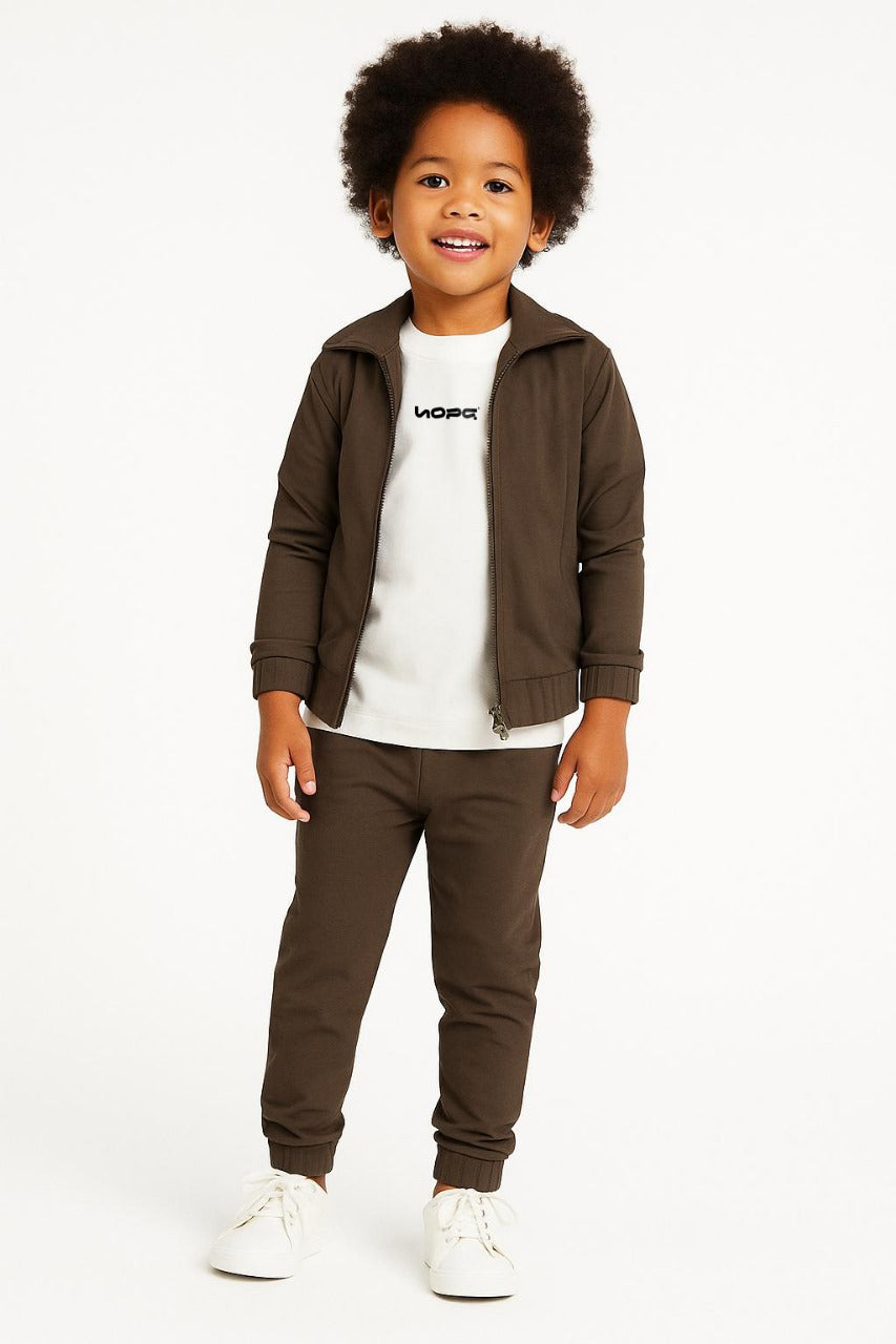 Copper Brown Tech Suit